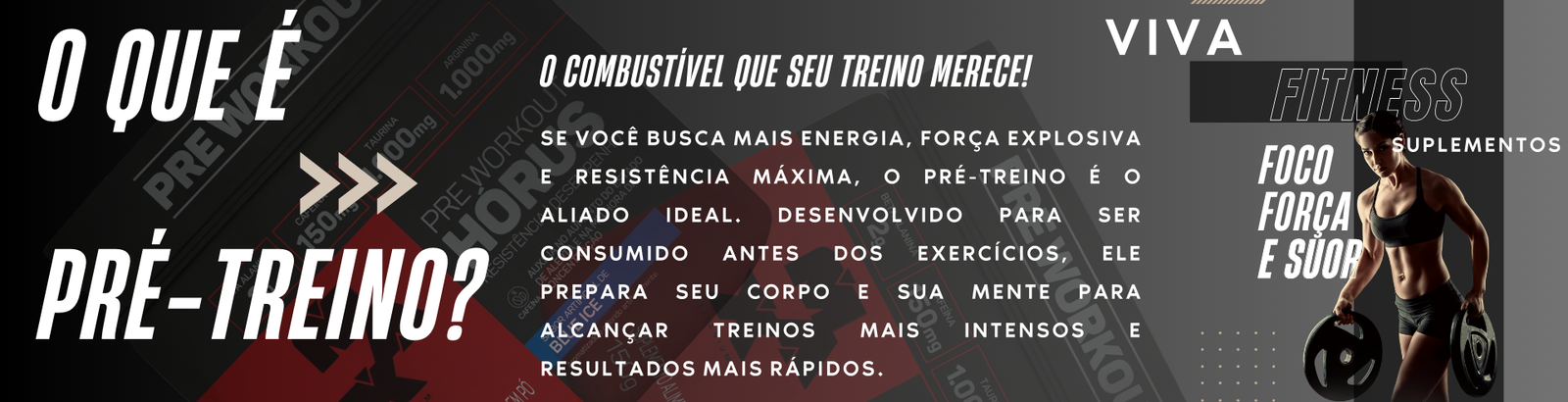 Banner Pré-Treino